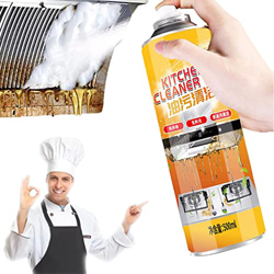 YEGBONG 500ml Multipurpose Foam Cleaner Spray,Foaming Heavy Oil Stain Cleaner,All Purpose Kitchen Cleaner Spray for Cook Pot, BBQ Grill, Cooker Hood,  precio
