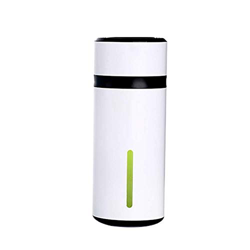 Mini-Humidifier USB Car Diffuser Air Purifier Refresher 7 Color Lights 240ml Noise-Free Personal-Purifider Desktop Cup Humidifier for Travel Office Be en oferta