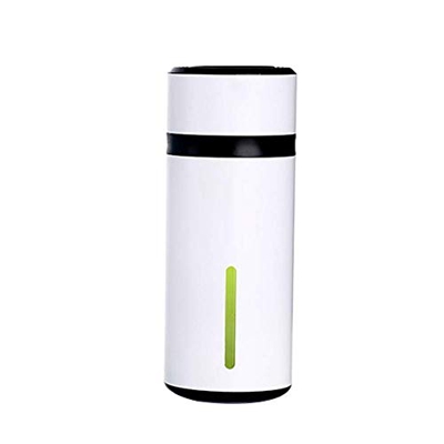 Mini-Humidifier USB Car Diffuser Air Purifier Refresher 7 Color Lights 240ml Noise-Free Personal-Purifider Desktop Cup Humidifier for Travel Office Be