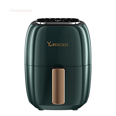 TKTTBD Freidora de Aire 6L sin Aceite, freidora de Aire eléctrica con Pantalla táctil LCD Inteligente con 8 freidoras preestablecidas sin Aceite para 