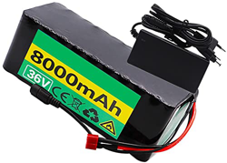 stdpcxz Paquete Batería De Iones De Litio para Bicicleta Eléctrica De 36V 8Ah Batería De Alta Potencia 500W 350W 200W Bicicleta Eléctrica 8000Mah con  en oferta