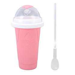 DIY Slushie Maker Cup, Magic Quick Frozen Smoothies Cup Cooling Ice Maker Slushie Machine Hecho en casa Milk Shake Ice Cream Maker para niños Adultos  características