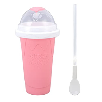 DIY Slushie Maker Cup, Magic Quick Frozen Smoothies Cup Cooling Ice Maker Slushie Machine Hecho en casa Milk Shake Ice Cream Maker para niños Adultos 