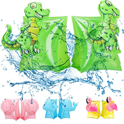 Manguitos de natación para niños a partir de 1 año, manguitos de natación para brazo, flotador para principiantes, ayuda perfecta para aprender a nada en oferta
