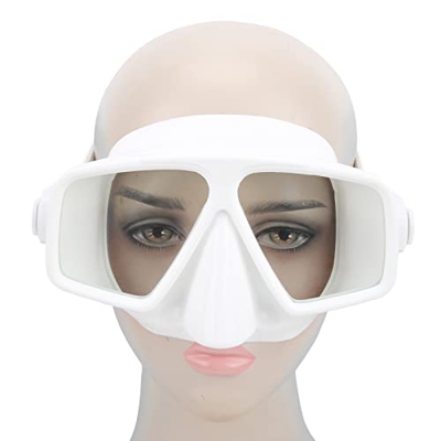 Dilwe Gafas de Buceo, Silicona Y Vidrio Templado Gafas de Buceo a Prueba de Agua Gafas de Buceo Subacuáticas