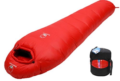 Jrechio Ganso Down Sombrero for Dormir Camping al Aire Libre Adulto Mantenga el Equipo cálido Gentle 400G-1600G Rojo 1300g zhengqiang