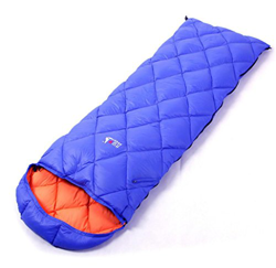 Bolso for Dormir Adulto al Aire Libre por el Invierno Ultraligero al Aire Libre Mantenga el Equipo acampado al Aire Libre cálido Azul 600 g zhengqiang en oferta