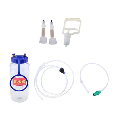 SM SunniMix 2L Milking Machine Cow Milker Household Bucket Portable Vacuum Barrel