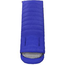 Jrechio Bolso de Dormir de la Mano de la Mano hacia Abajo for Adultos al Aire Libre Mantener el Equipo cálido DURTULAR 1000G-2500G paño de Nylon Azul  precio