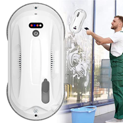 ZUKETANG Electrodomésticos Robot De Limpieza De Ventanas con Rociador De Agua, Kit Inteligente De Limpieza De Azulejos De Vidrio para Interiores Y Ext en oferta