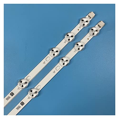 YAKESTYLE Piezas reemplazables- 11 lámparas LED Tiras de luz de Fondo compatibles con JVC LT-32V250 LT-32C896 32655 Kit de Barras LED de TV Bandas inn