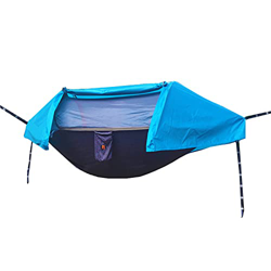 Tienda Colgante para Acampar al Aire Libre, Hamaca de Campo portátil, Mochila portátil, Equipo de Viaje para Exteriores características