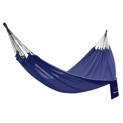 TRMF Hamaca ultraligera doble de seda de hielo, 320 x 150 cm, para jardín y patio trasero