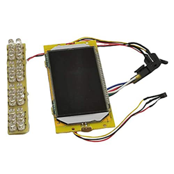 SSIJK Ajuste for la Pantalla de Scooter eléctrico LCD Pantalla 8 Pulgadas Accesorios de reemplazo de Scooter eléctrico adecuados en oferta