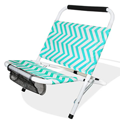 GREATOOL Silla de Playa Plegable 62x47xH47CM, Pack 2, Silla Respaldo Fijo Cómodo, Estructura de Aluminio Ligera, Tela de Textileno,Silla de Camping Pl precio
