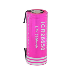 ALCR Batería de Iones de Litio de 3,7v 6800mah Icr 26650, Repuesto para Dispositivos de cámara Digital, Tableta, portátil,vehículo, grabadora de Datos en oferta