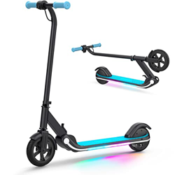 Patinete eléctrico para niños de 10 km de alcance, patinete eléctrico para niños a partir de 6 años, 16 km/h, patinete eléctrico para niños, 10 años,  características