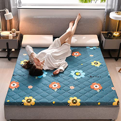 YIbing Colchón De Piso Japonés Colchón De Futón, Colchoneta De Tatami Tradicional Colchoneta De Dormir Plegable Colchón De Invitados Dormitorio Portát en oferta