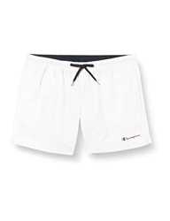 Champion Beachshorts Small Logo, Bañador para hombre, para Hombre, Bianco, L en oferta
