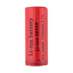 ALCR 3.7v 7200mah 26650 Batería de Iones de Litio, Uso Recargable para Linterna Antorcha Red Flat Head Tablet Laptopvehículo Grabadora de Datos deviaj precio