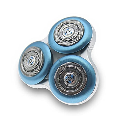 YUANMI For Philips Series 7000 9000 Reemplazo de reemplazo Cabezal for Philips RQ10 RQ11 RQ12 RQ111 SH90/52 SH90/70 S9711 S9511 S9111 S9000 práctico