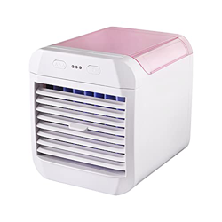Mini Aire Acondicionado Portátil Habitación - Usb Air Cooler Desktop Silent Spray Refrigeration Fan,3 Velocidad Bajo Ruido en oferta