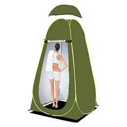 scosao Tienda de Privacidad Pop Up, Tienda de Ducha Camping Emergente Instantánea Inodoro Tienda de Campaña Exterior Carpa Cambiador con Bolsa de Tran características
