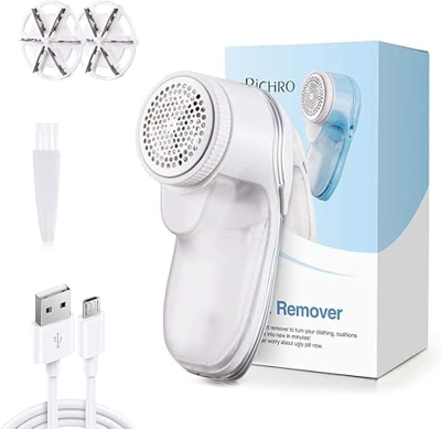 Aparatoo Afeitadora de Pelusa eléctrica portátil con USB Recargable