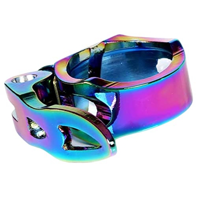F Fityle Abrazadera Colorida para de sillín de Bicicleta, Piezas de componentes de 31,8/34,9mm, Accesorio de Clip de Engranaje para Bicicleta Plegable