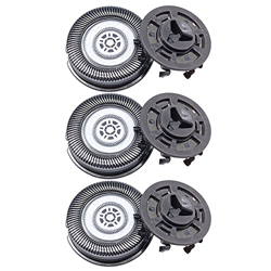 EEKBO 3 piezas Cuchillas de Repuesto para Afeitadora Hojas de Afeitar SH71 Compatible con Philips Afeitadoras Serie 7000/S5000 Forma Angular S5532 S55 en oferta