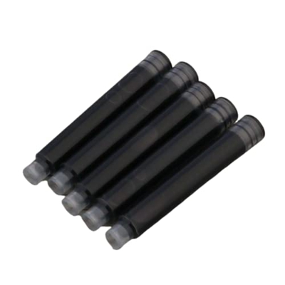 Marca 30pcs Color Pluma Estilográfica 3.4mm Cartuchos de Tinta Papelería Oficina Suministros Escolares Pluma Recambios de Tinta Práctico y Deft