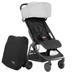 Mountain Buggy Nano V3 (2020+) Cochecito en color plata, incluye bolsa de viaje en oferta