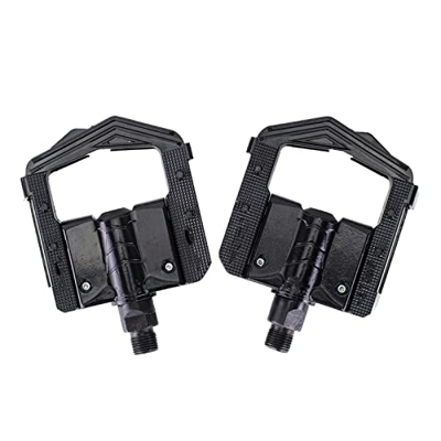 QINGCHEN Sun MS Pedales de Bicicleta Plegable de aleación de Aluminio por Carretera Compatible con MTB Bicicleta 2DU Partes de la Bicicleta Sun MS (Co