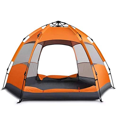 Carpa al Aire Libre, Carpa 3-5 Personas Carpa automática Impermeable Doble Capa Sombrilla Refugio contra la Lluvia Senderismo Camping