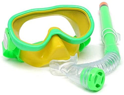QHYXT Buceo Buceo Niños Buceo Silicona Juego de Buceo Gafas Natación Buceo para Snorkeling (C Niños)