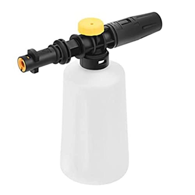SouiWuzi Lanza de Espuma de Nieve 750ml Lavadora de presión Ajustable jabón cañón de Espuma Compatible con la Serie Karcher K (K2 K3 K4 K5 K6 K7), Foa