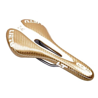 xinlinlin Asiento de Bicicleta MTB Road Mountain Bike Saddle Triatlón BMX Ciclo de Choque Ciclo de amortiguadores Accesorios de Ciclismo de patrón de 