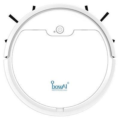 Samnuerly Robot Aspirador Multifuncional 1600Pa, Robot de Barrido Inteligente Recargable automático 3 en 1, Aspirador de Barrido en seco y húmedo, Bla