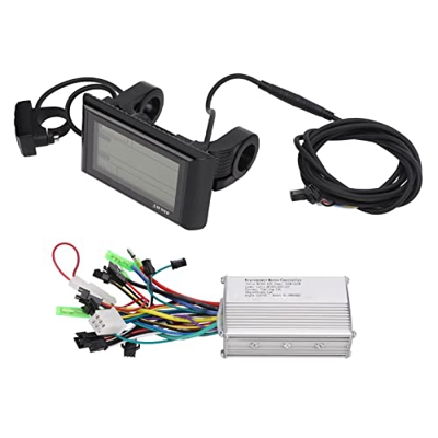 BuyWeek Kit de Controlador de Motor sin escobillas para Bicicleta eléctrica, 36V a 60V 250W/350W Controlador sin escobillas para Bicicleta eléctrica S