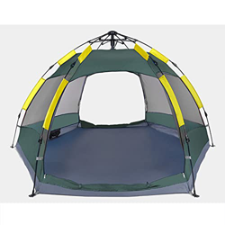 Tienda de Campaña, Carpa de Domo Automática Familiar para 5 Personas, Carpa de Mochilero con Protección Impermeable Plegable Fácil de Instalar, Mochil características