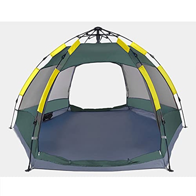 Tienda de Campaña, Carpa de Domo Automática Familiar para 5 Personas, Carpa de Mochilero con Protección Impermeable Plegable Fácil de Instalar, Mochil