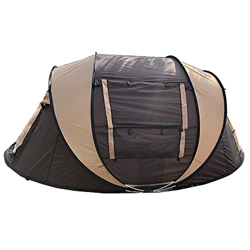 Carpa para acampar, carpa emergente automática, carpa domo familiar portátil, protección impermeable, carpa de instalación fácil, 5-6 personas, sender características