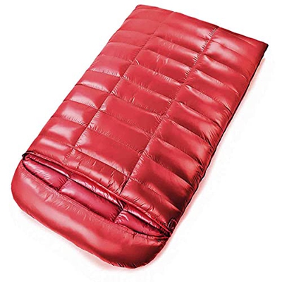 Jrechio Bolso de Dormir Doble Tamaño Queen Empresa Impermeable Bolsa de Dormir Buena Ligera for Acampar El Clima Fresco Mochilero Senderismo zhengqian