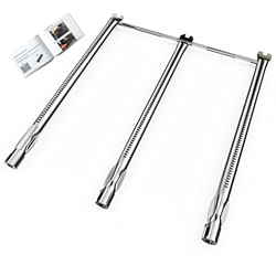 Celdium Quemador de acero inoxidable 69787 para Weber Spirit Serie 300 46 cm, Spirit E310 S310 E320 S320 E330 S330 Weber Spirit II //LX 310 Series características