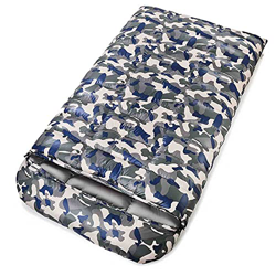 Jrechio Bolso de Dormir Doble Tamaño Queen Empresa Impermeable Bolsa de Dormir Buena Ligera for Acampar El Clima Fresco Mochilero Senderismo zhengqian precio
