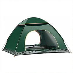 Tienda de campaña familiar, tienda emergente automática, tienda de campaña impermeable y de protección con bolsa de transporte, para 2-3 personas, cam precio