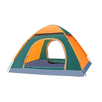 Tienda de campaña familiar, tienda emergente automática Tienda de campaña impermeable y de protección con bolsa de transporte, para 2-3 personas Campi