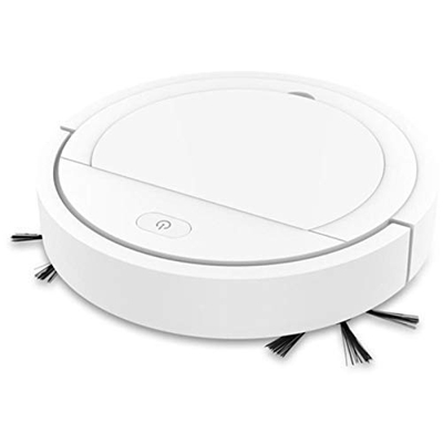Samnuerly Robot Aspirador Inteligente Ultrafino, Limpiador de Barrido automático, Herramienta de Limpieza del hogar, Escoba Inteligente para el hogar,