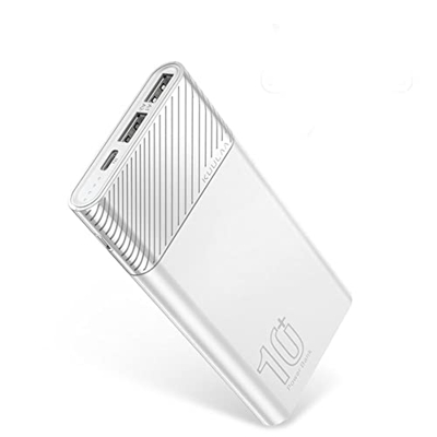 JLWS Power Bank 10000mAh QC PD 3.0 PoverBank Carga rápida PowerBank 10000 mAh USB Cargador de batería Externo para Xiaomi Mi 10