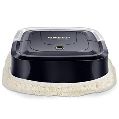 Samnuerly Robot Aspirador Inteligente automático, máquina fregona eléctrica para Suelo, barredora Compatible con aspiradora Negra doméstica